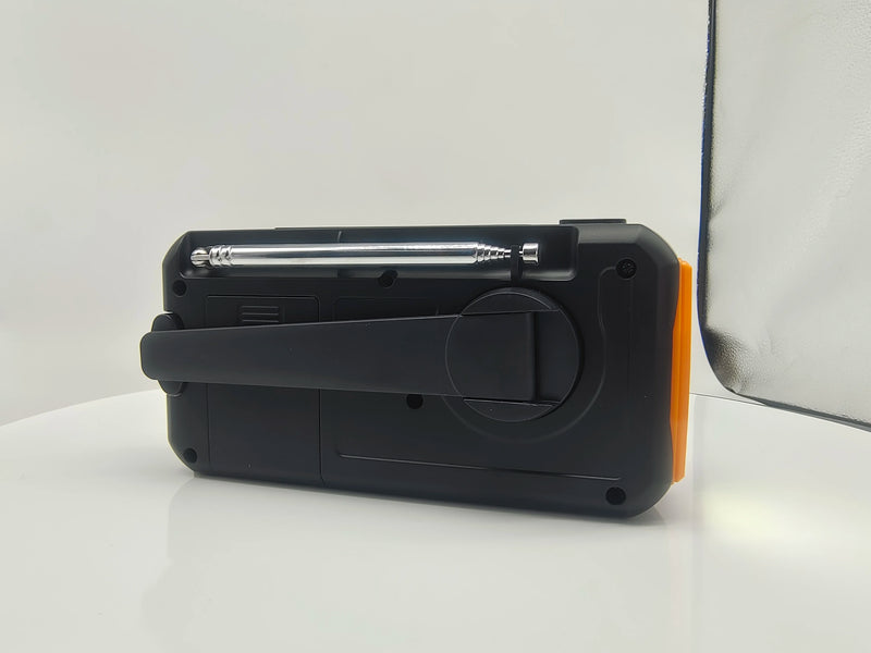 RÁDIO DE SOBREVIVÊNCIA  5000mAh - AM/FM/NOAA 
⚡ ENERGIA PARA QUALQUER EMERGÊNCIA !!