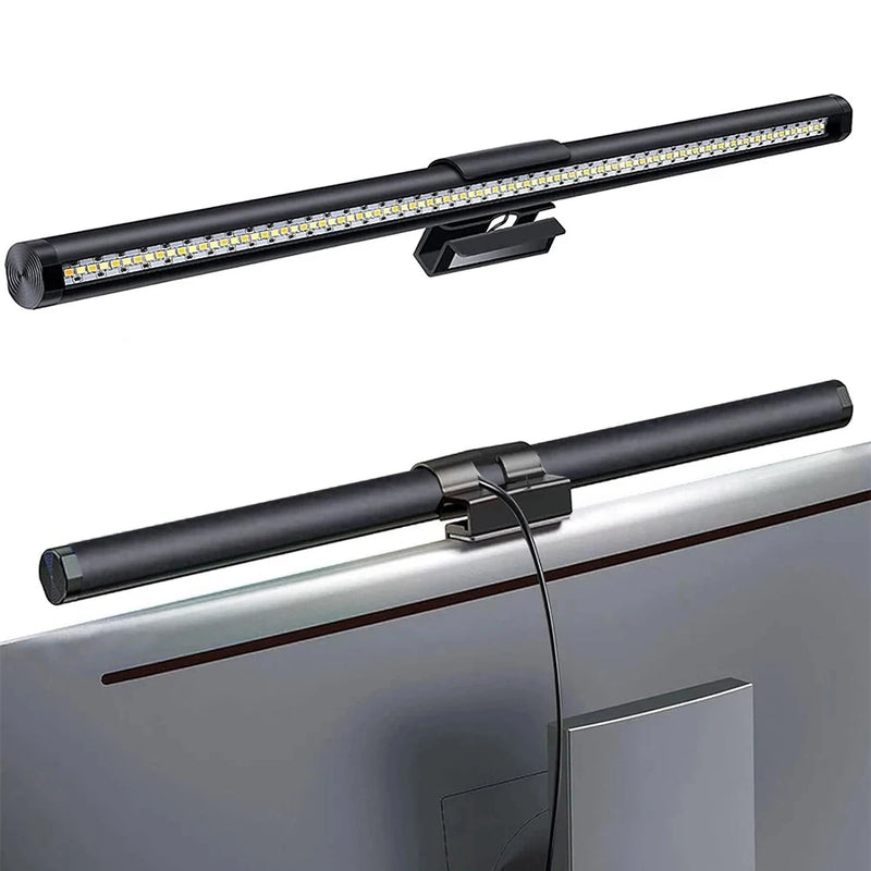 Barra de luz led para tela de computador, iluminação rgb, 44cm, suspensão, rgb, atmosfera, para estudo, trabalho, estudo, jogos 
Dê um upgrade no seu setup com a Barra de Luz LED RGB de 44cm – a solução ideal para que