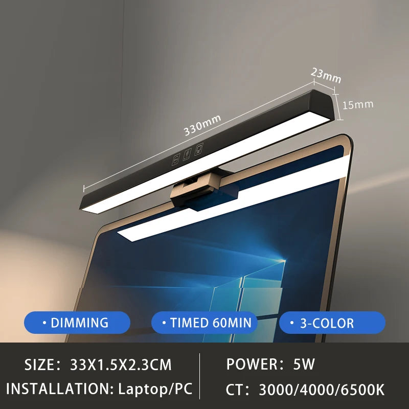 🌟【Monitor Light Bar】- Iluminação Premium para Estudo, Trabalho e Jogos! 💡
Dê um UP no seu conforto visual com nossa Barra de Luz LED para Monitor - a solução perfeita para quem passa horas no computador!