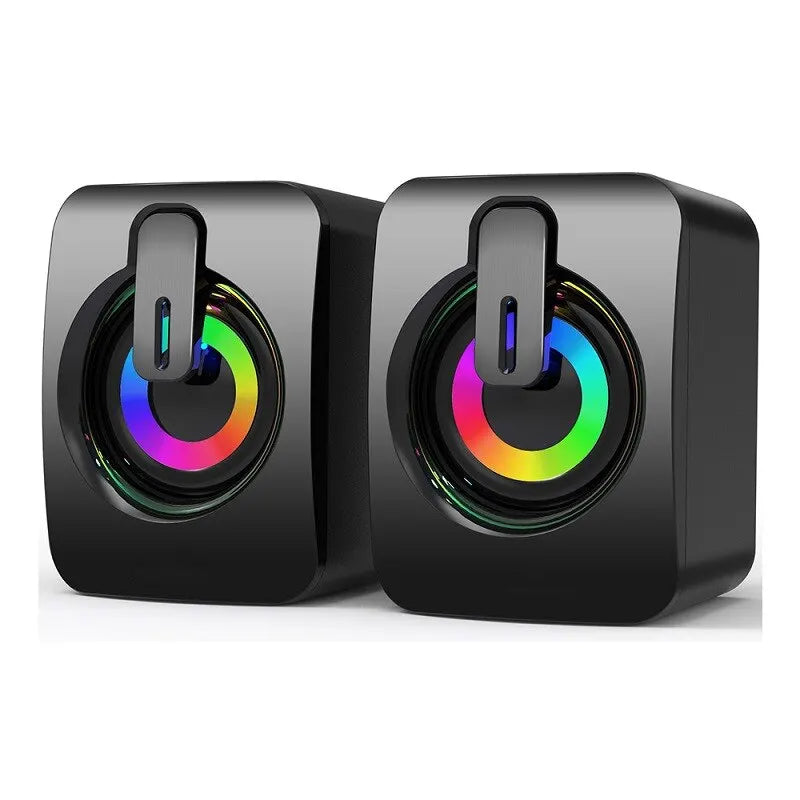 ALTO-FALANTE MAX  USB - Som Estéreo Poderoso + LED Hipnotizante! 🎶 OFERTA COM FRETE GRÁTIS!